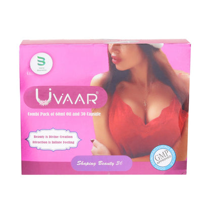 Uvaar I بریسٹ آئل برائے خواتین I 60 ML اور 30 ​​کیپسول