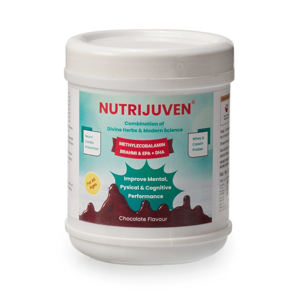 Nutrijuven-A Complete Nutrition I Divine Hearbs I Whey I Casin protein I Milk Protien I EPA I DHA I Methylcobalamin I Brahmi I Ashwagandha I Spirulina I Multinminerals I Multivitamins