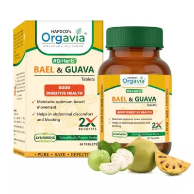 Orgavia Bael & Guava Tablets