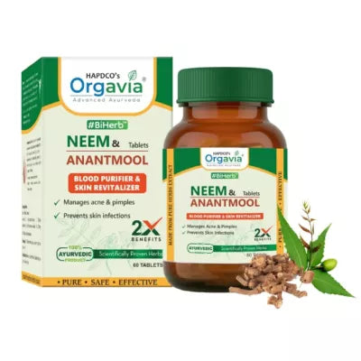 Orgavia Neem & Anantmool Tablets