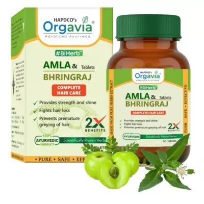 Orgavia Amla & Bhringraj Tablets