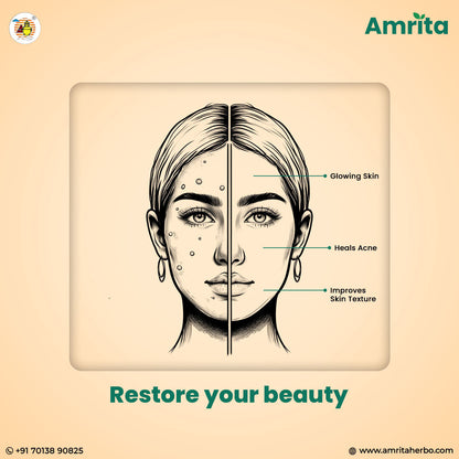 Amrita Glory Face Pack (Pack of 2)