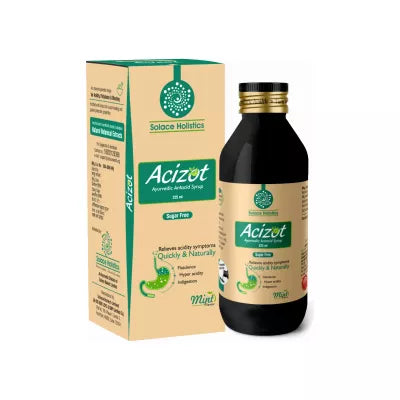 Solace Holistics Acizot Ayurvedic Antacid Syrup – AYUSH Upchar