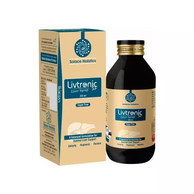 Solace Holistics Livtronic Sugar Free Ayurvedic Liver Syrup