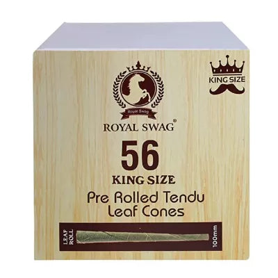 Royal Swag King Size Pre Rolled Tendu Leaf Cones