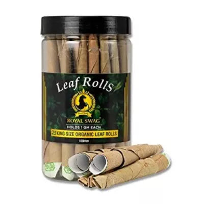 Royal Swag Leaf Rolls King Size