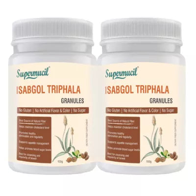 Supermucil Isabgol Triphala Granules Sugar Free