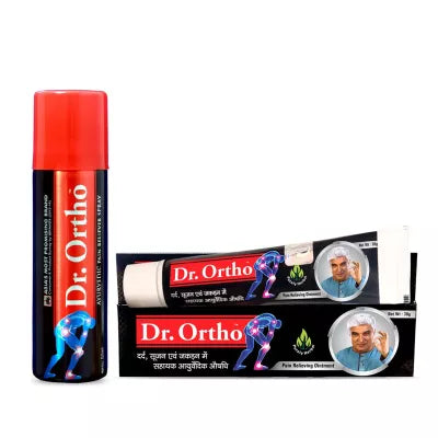 Dr Ortho Pain Relief Spray & Ointment Combo (75ml + 30g) (1Pack)