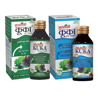 Multani Kuka Cough Syrup + Kuka Cough Liquid (100 ML Each)