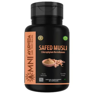 Omni Ayurveda Safed Musli Capsules