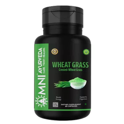 Omni Ayurveda Wheat Grass Capsules