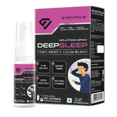 Gymvitals Deep Sleep Melatonin Spray