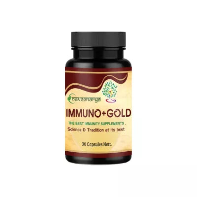 Ayurveda Yogashram Remedies Immuno+ Gold Capsule