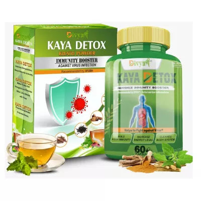 Divya Shree Kaya Kwath Kadha Powder & Kaya Detox Capsule Combo (100 GM + 60 CAPSULES)