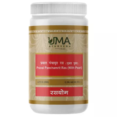 Uma Ayurveda Praval Panchamrit Ras