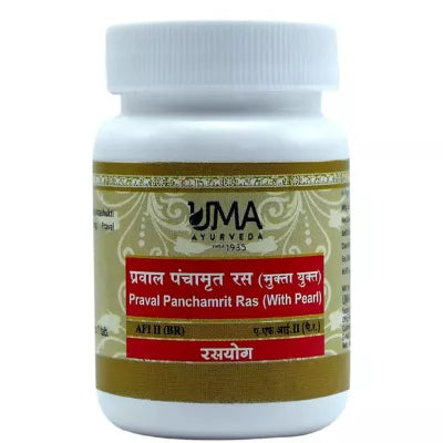 Uma Ayurveda Praval Panchamrit Ras