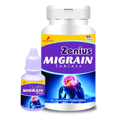 Zenius Migrain Combo (30ml Drop + 60Tablets) (1Pack)