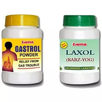 Lama Gastrol and Laxol Powder (100 GM Each)