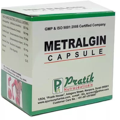 Pratik Nutraceuticals Metralgin Capsule