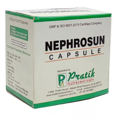 Pratik Nutraceuticals Nephrosun Capsule