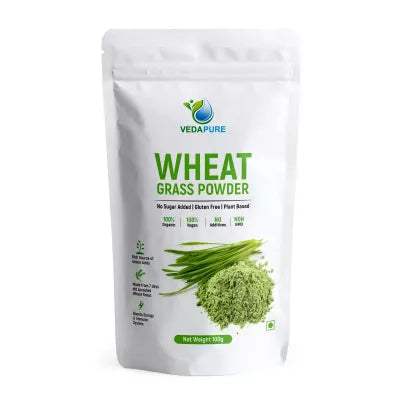 Vedapure Wheat Grass Powder