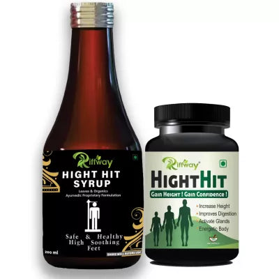 Riffway Hight Hit Syrup + Hight Hit Capsules (200ml+30capsules) (1Pack)