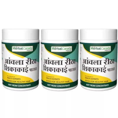 Herbal Canada Amla Reetha Shikakai Powder