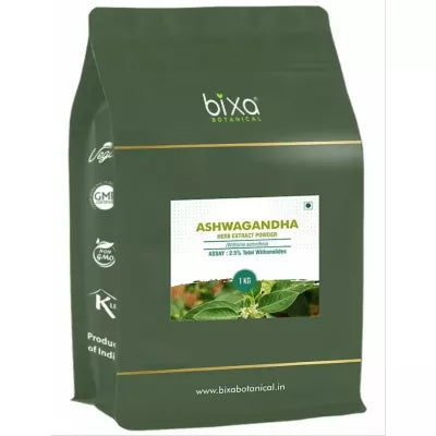 Bixa Botanical Ashwagandha Herb Dry Extract 2.5% Total Withanolides