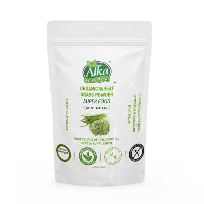 Alka Organic Wheat Grass Powder