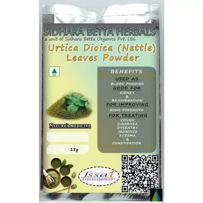 Sidhara Betta Herbals Urtica Dioica (Nettle) Leaves Powder