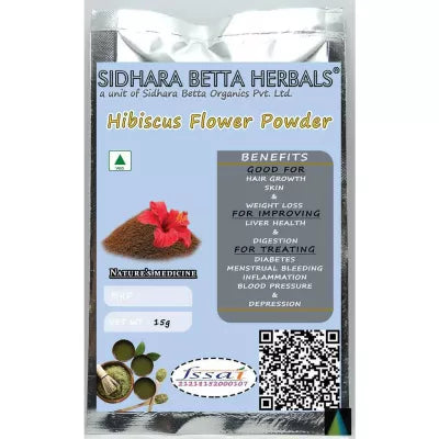 Sidhara Betta Herbals Hibiscus Flower Powder