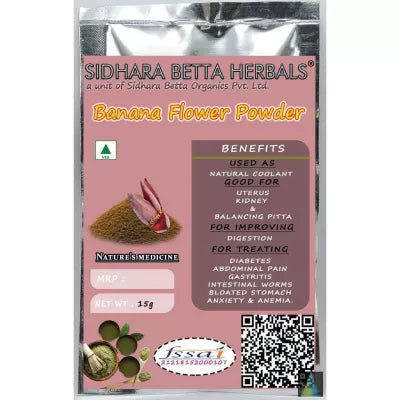 Sidhara Betta Herbals Banana Flower Powder