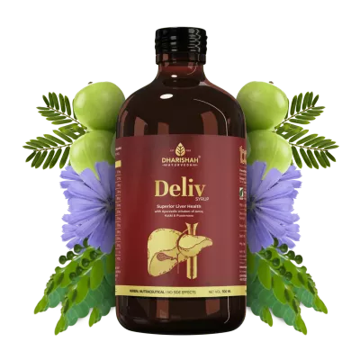 Dharishah Ayurveda Deliv Syrup Superior Liver Health