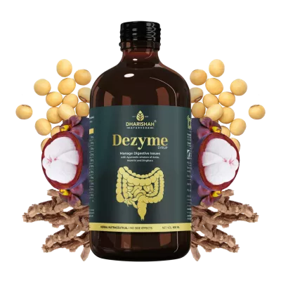 Dharishah Ayurveda Dezyme Syrup Manage Digestion Issues