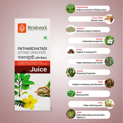 Krishna's Herbal & Ayurveda Patharchatadi Swaras