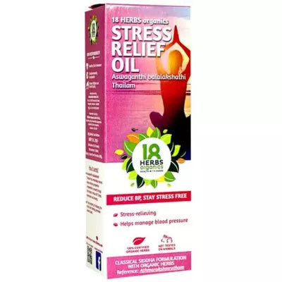 18herbs organics Stress Relief Oil Aswaganthi Balalakshathi