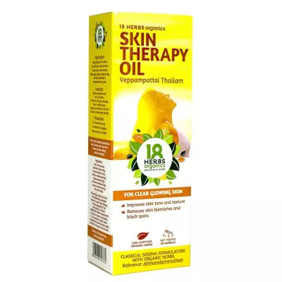 18herbs organics Skin Therapy Oil Veppampattai Thailam