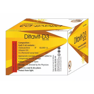 Trividha Ditavit D3 Nano Shots (4 Shots / 5 ML Each)