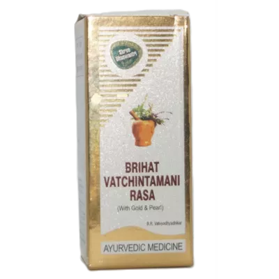 Shree Dhanwantri Herbals Brihat Vatchintamani Rasa (With Gold & Pearls)