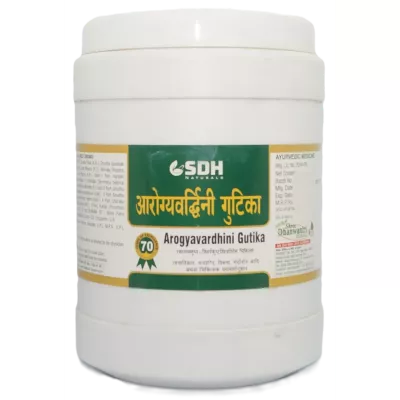 Shree Dhanwantri Herbals Arogyavardhini Gutika