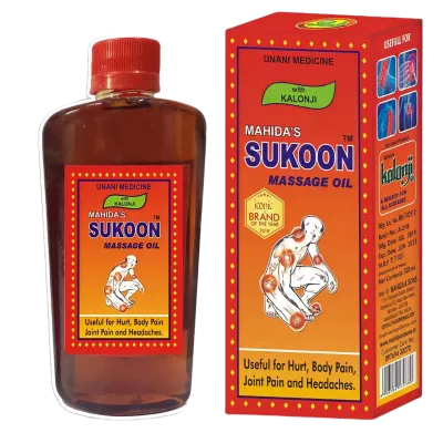 Mahida's Sukoon Massage Oil (Red)