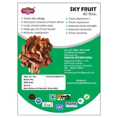 Vinayak Herbals Sky Fruits, Jacq. Seed