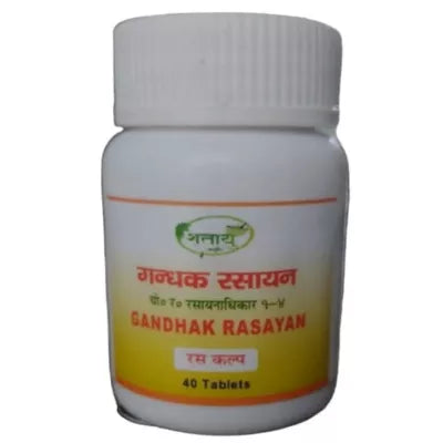 Shataayu Ayurveda Gandhak Rasayan Tablets