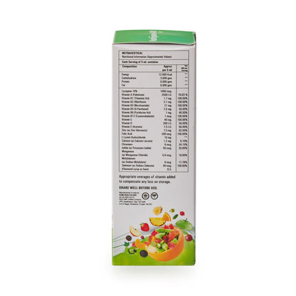Nutrijuven I MV Syrup I Lycopene I Antioxidant I Multivitamins I Multimineral Syrup I Free Sugar