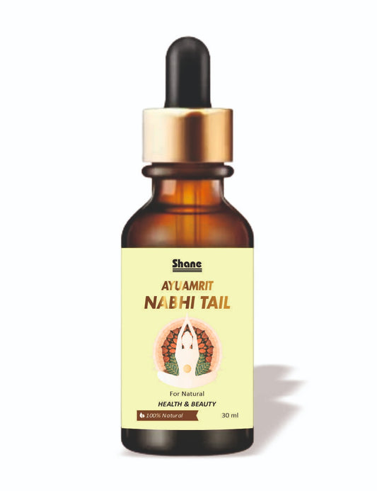 قدرتی I صحت اور خوبصورتی کے لئے شین I Ayumrit Nabhi Tail I 100% Natural I 30 ML