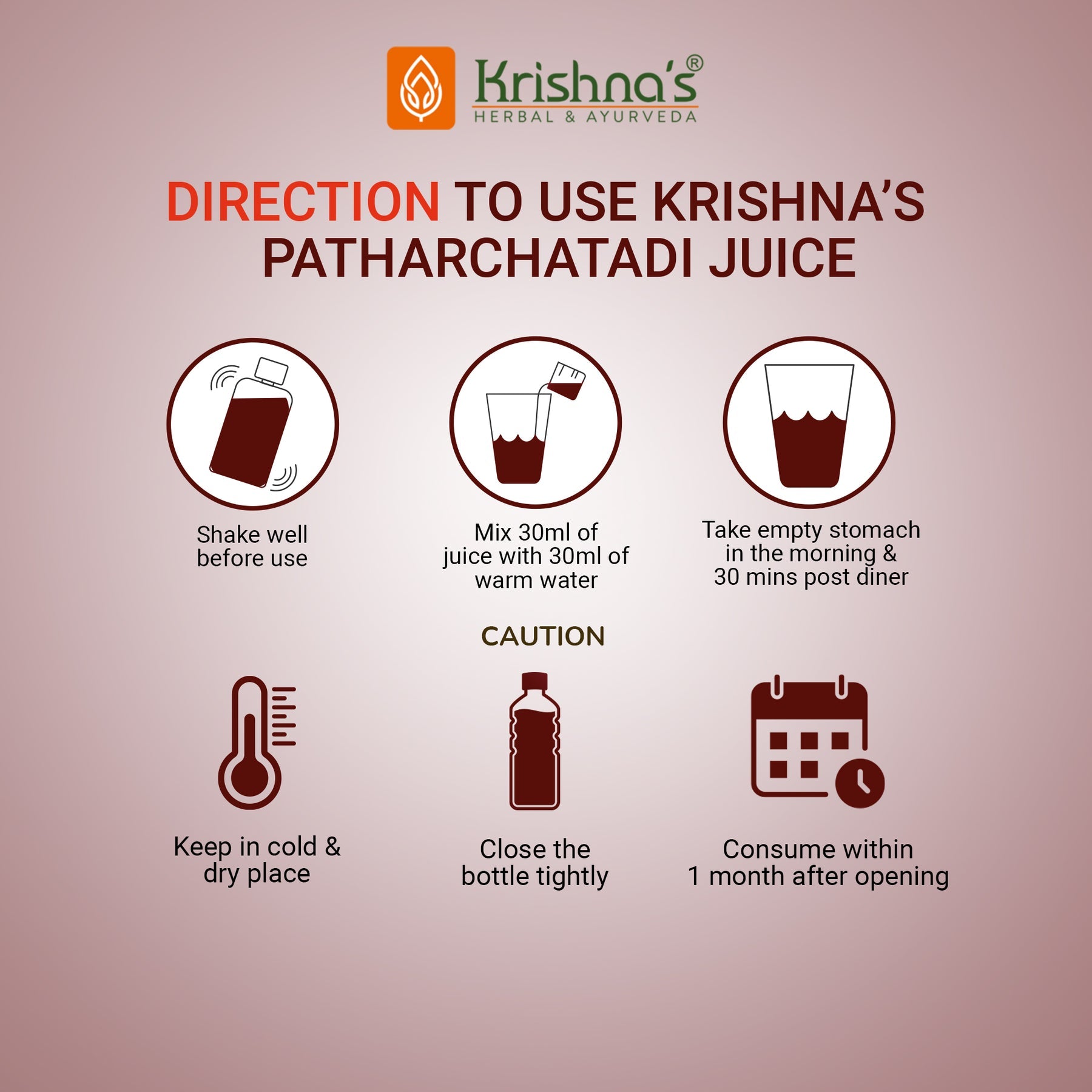 Krishna's Herbal & Ayurveda Patharchatadi Swaras