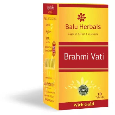 Balu Herbals Brahmi Vati Gold