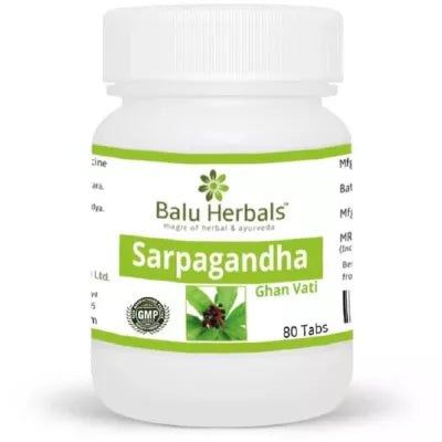 Balu Herbals Sarpagandhagun Vatti