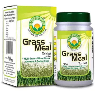 Basic Ayurveda Grass Meal Tablet