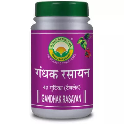 Basic Ayurveda Gandhak Rasayan Bati